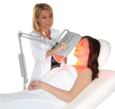LED Light Therapy Facial, Light treatment, tampa facial services, derma planning