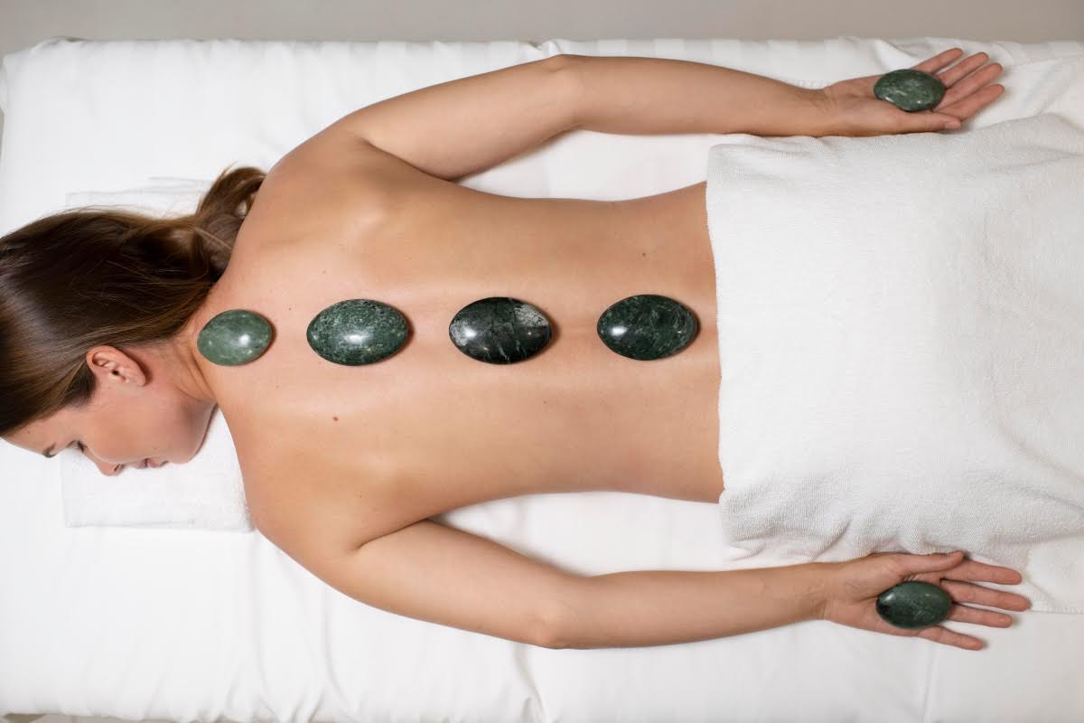 What is a hot stone massage?